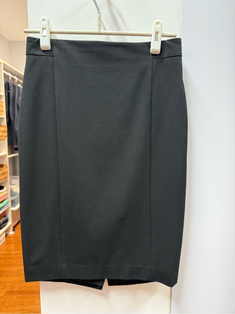 Ann Taylor Classic Black Pencil Skirt